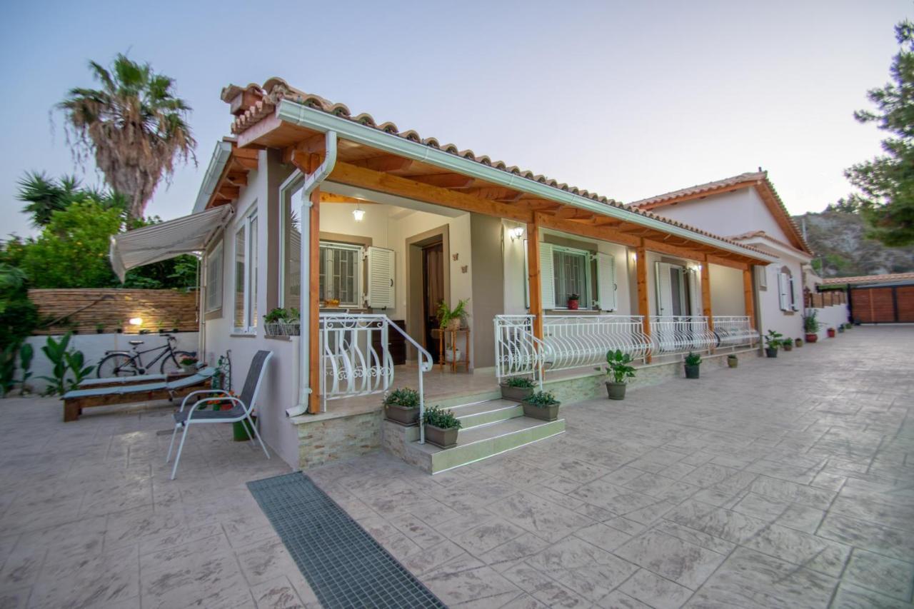 Private Villa Bella Luna Закинтос Экстерьер фото
