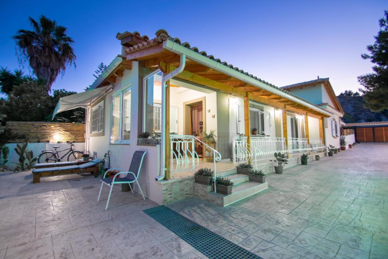 Private Villa Bella Luna Закинтос Экстерьер фото